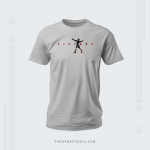 تیشرت مدل فیت طرح “2 Boxing “