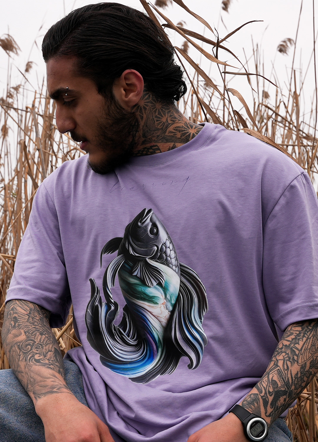 تیشرت فیت طرح DF908