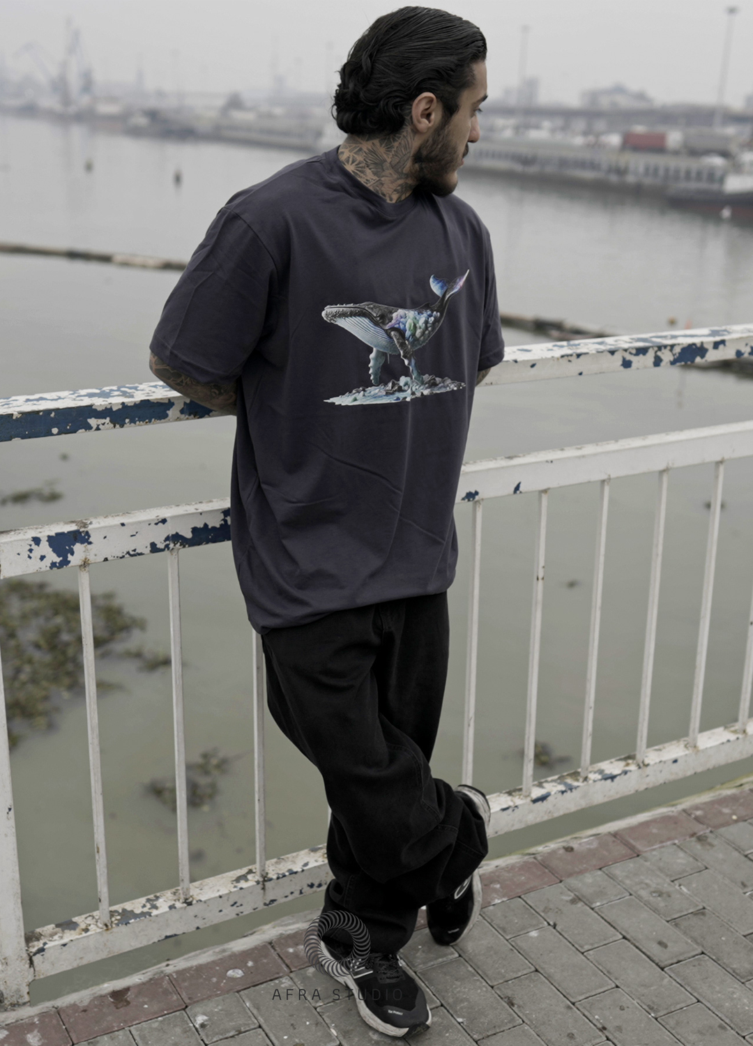 تیشرت فیت طرح DF906